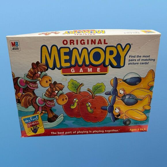 2005 MB Milton Bradley ORIGINAL MEMORY GAME COMPLETE - Picture 2 of 8